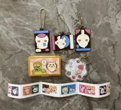 ちいかわグッズセット　キャラパキ　くりまんじゅ　モモンガ　うさぎ　シール
