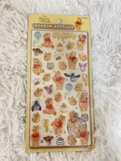 ボンボンドロップシール くまのプーさん 正規品