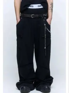 CS】two tuck nylon cargo trousers - メルカリ