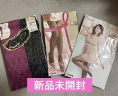 新品未開封 Tuche Fukusuke 福助 グンゼ ストッキング 3点