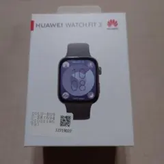 【美品】HUAWEI WATCH FIT 3 BK ファーウェイ