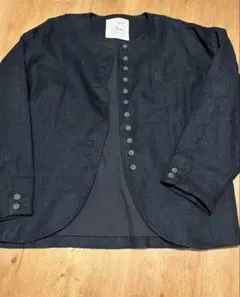 多ボタンジャケット　08マブ ブラック