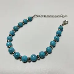 【780円→値下げ中】 ターコイズ ブレスレット ブルー