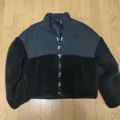 PUMA フリースジャケット ブラック レディース