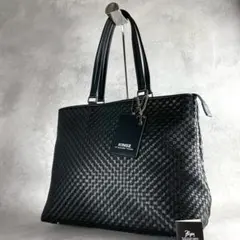 極美品 A4収納 サマンサキングズ レザー トートバッグ イントレチャート 紺 極美品 A4収納 サマンサキングズ レザー トートバッグ イントレ