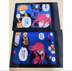 【複数有】ブルーロック　千切豹馬　御影玲王　國神　モノクロカード第2弾　原作絵