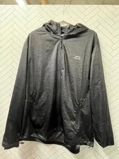 Find-Out フード付きナイロンジャケット 3L ブラック