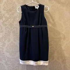 ARMANI JUNIOR ネイビー ノースリーブワンピース 4A フォーマルのサムネイル