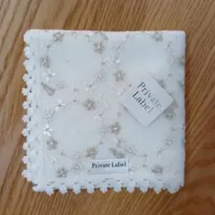 Private Label タオルハンカチ ホワイト