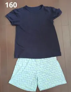 UNIQLO KIDS AIRism パジャマセット 160のサムネイル
