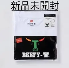 ヘインズ × セブン-イレブン BEEFY-T クルーネックTシャツ ホワイト