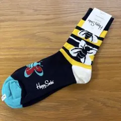 【新品未使用】 Happy Socks 蜂デザインソックスのサムネイル