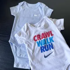 Nike ナイキ ベビーロンパース 2点セット 6M 9M 70