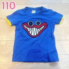 【Poppy Playtime】ハギーワギー　Tシャツ ブルー 110