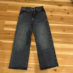 Zara ストレート　ミッドライズ　デニム