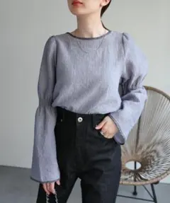 Bonjour Sagan シアーブラウス