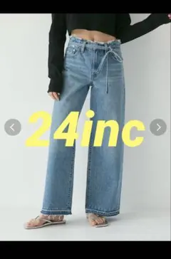 Levi's別注 XL STRAIGHTダメージデニム　24インチのサムネイル