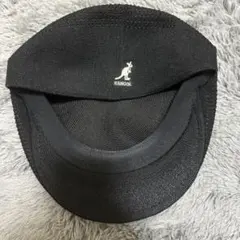 KANGOL 黒 ベレー帽 M