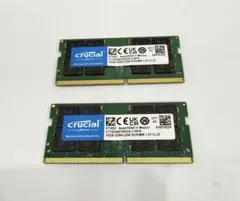 Crucial ノートPC用メモリ 32GB x 1枚 - メルカリ