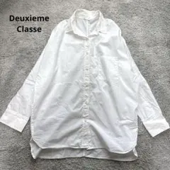 新品未使用　ハローボンジュール　アパルトモン　 ストライプオーバーシャツ　フリー アパルトモン ハローボンジュール タイプライター オーバー