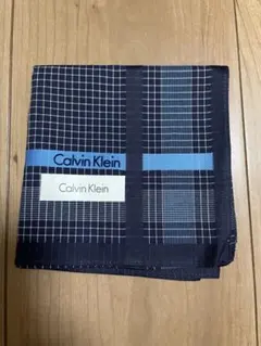 Calvin Klein ハンカチ 紺色