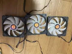 120mm静音ファン3個セットと取り付け金具