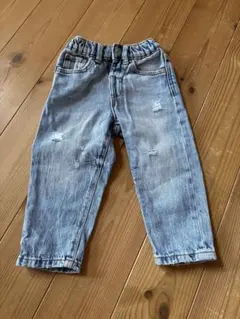 ZARA ダメージ加工パンツ 12-18M