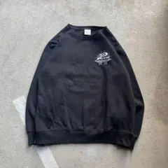 90s PIKO スウェット 古着 Y2K サーフ ロゴ ブラック アーカイブ