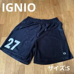 IGNIO ブラック ハーフパンツ Sサイズのサムネイル