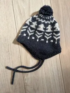 ZARA BABY ニット帽 ポンポン付き