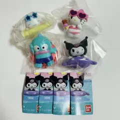 サンリオキャラクターズ　みんなでプールフィギュア