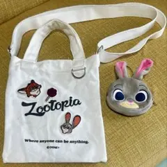 ズートピア ディズニーストア　ミニトートバッグ