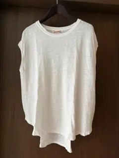 【完売品】Spick and Span リネン天竺ノースリーブ プルオーバーのサムネイル