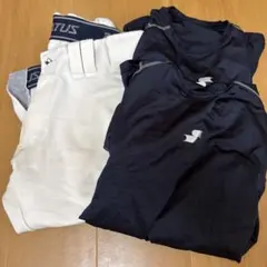 アンダーシャツとパンツ セット ネイビー