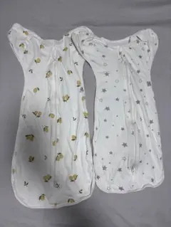 【値下げしました】コペルタ スワドル レモン柄・星柄2点セット