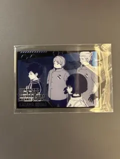 王子2番隊 ワールドトリガー 箔入りアクリルカード ジャンプSQ - メルカリ