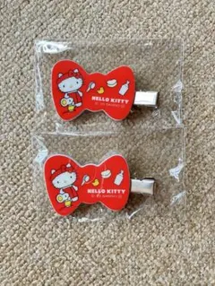 ハダカラ　ハローキティ　ヘアクリップ　2個セット