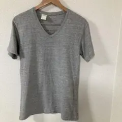 N.HOOLYWOOD エヌハリウッド　Vネック Tシャツ グレー