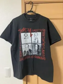 STUSSY × SADE Tシャツ 復刻 USA製 ブラック XL