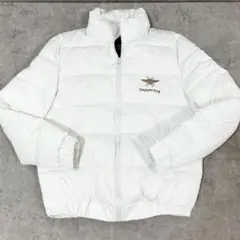 ロベルトカバーニ ダウン M ホワイト ジャケット DapperTag