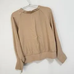 ナノユニバース ODORANTES/起毛レース ドッキングブラウス24