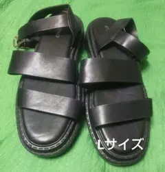 オペークドットクリップOPAQUE.CLIPタンクソールダブルベルトサンダルのサムネイル