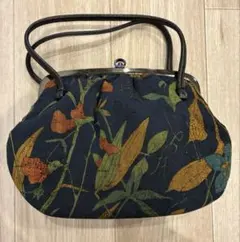花柄刺繍 和装用バッグ