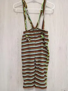 ストライプロンパース・カバーオール