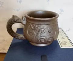 ギリシャミケーネ文明金細工カップ レプリカ 24kメッキ ヴァフェイオ