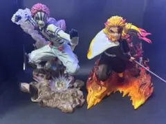 鬼滅の刃 フィギュアーツZERO 猗窩座　煉獄杏寿郎　おまけ付き　セット売り