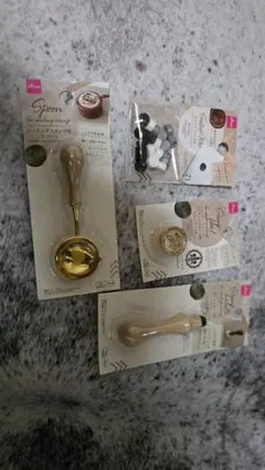 ダイソー　スプーンとシーリングワックスセット　未開封