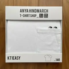 【新品】ANYA HINDMARCH ホワイト Tシャツ 140 ユニクロ