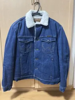 Wrangler ボア襟 デニムジャケット