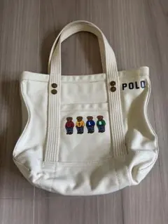 POLO RALPH LAUREN ポロベア キャンバストートバッグのサムネイル
